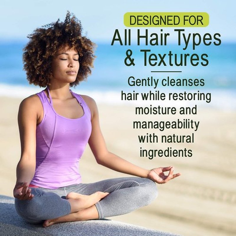 NOTHING BUT Clarifying Shampoo Sulfate-Free Detox for Natural Hair - Hair Shampoo - Removes Buildup - 12oz - Pack of 2