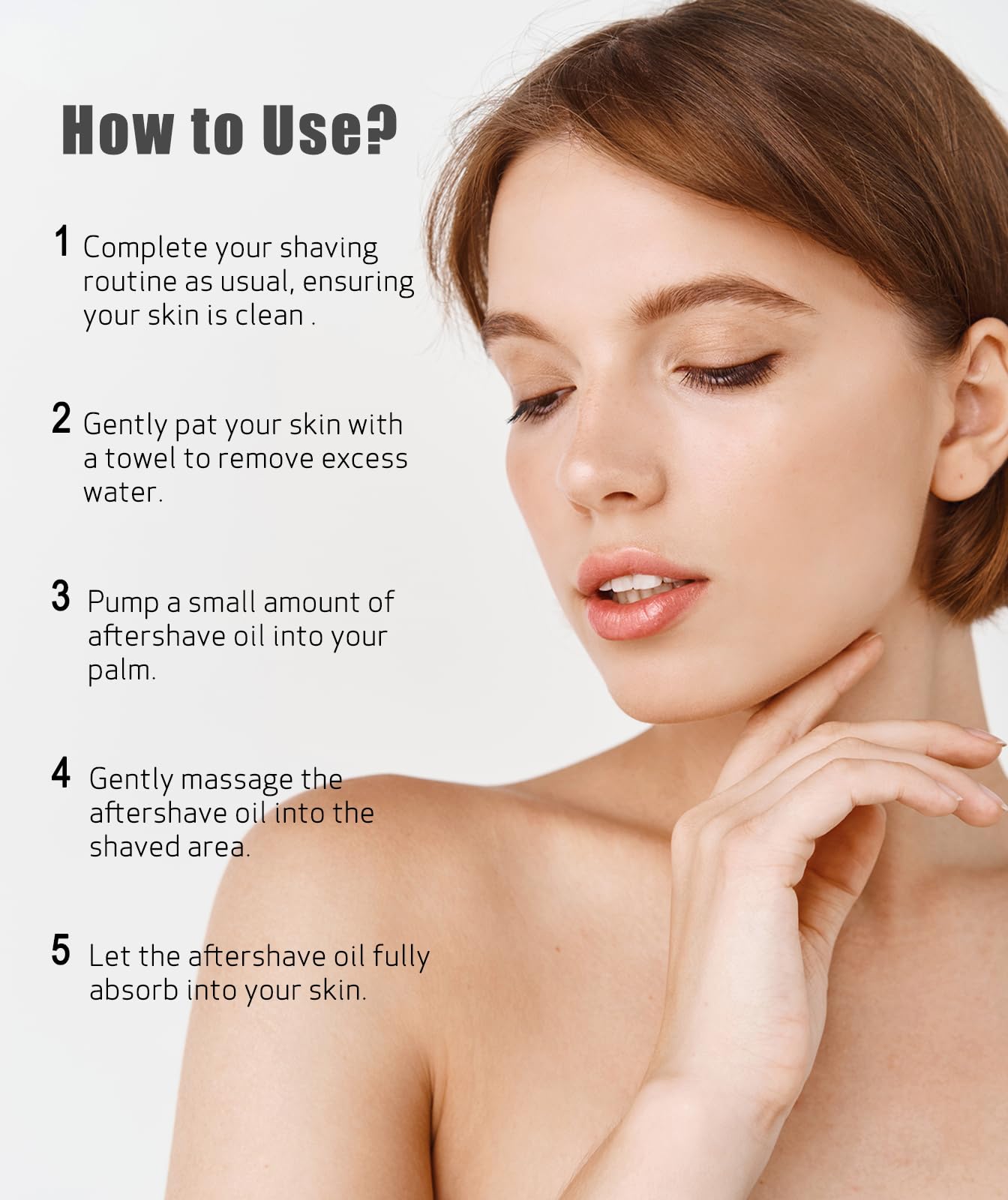 Loasu After Shave Oil for Women, Soft Serve After Shave Oil Strawberry & Vanilla Scent for Smooth Skin, Soothes, Hydrates & Prevents Ingrown Hairs