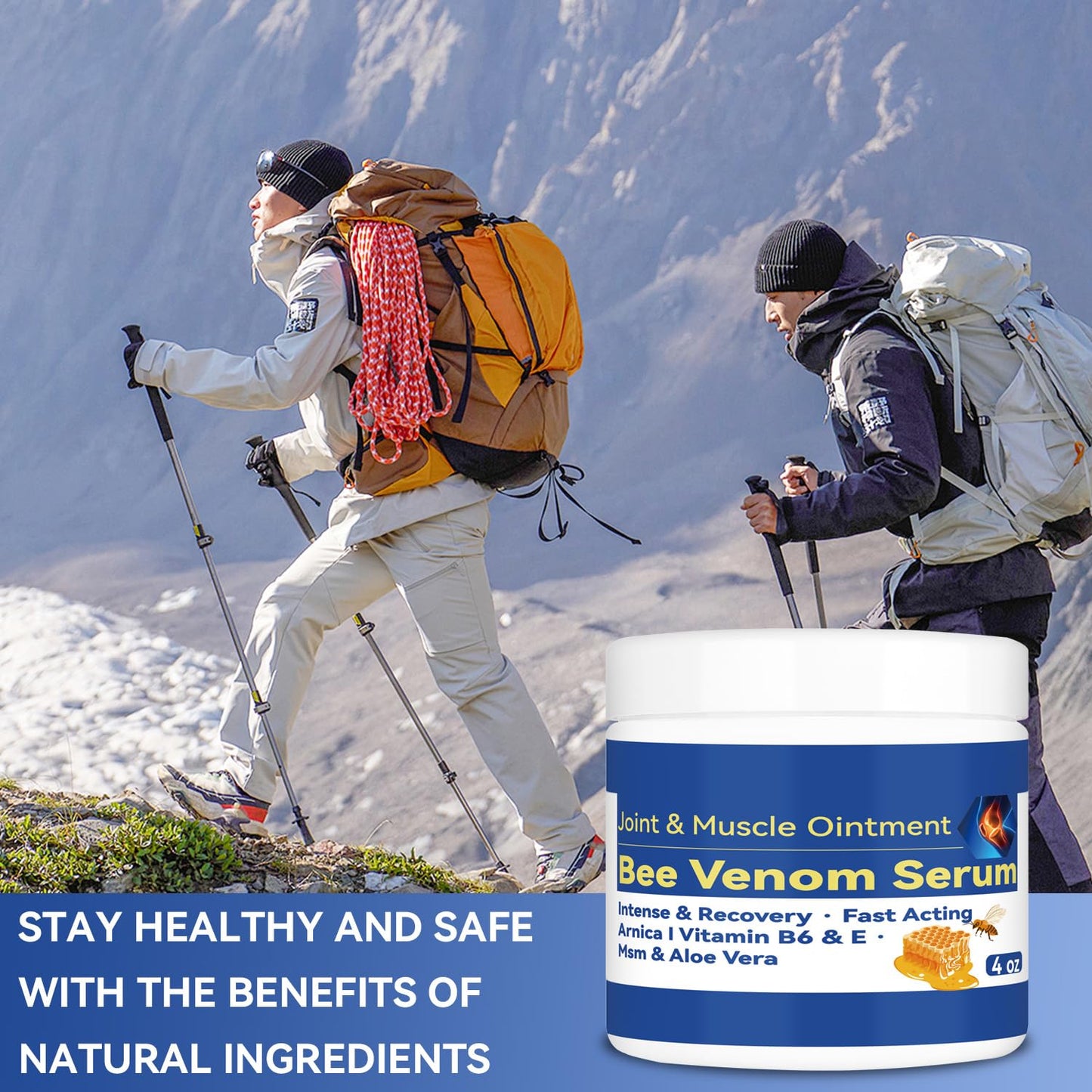 Cedonivor Bee Venom Joint and Bone Cream, Bee Venom Joint Relief Cream Joint Care for Knee, Neck, Back, Hands, Feet Moisturizer