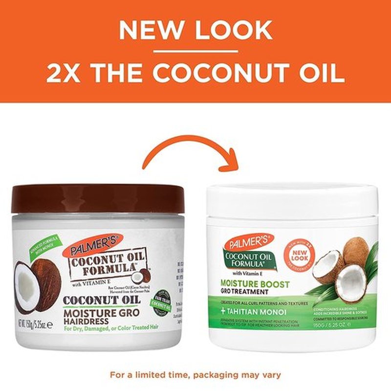 Palmer's Coconut Oil Moisture Gro Hairdress, 5.25 Ounce
