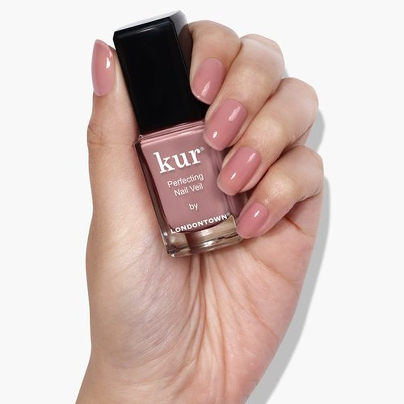 LONDONTOWN Nail Veil #3 Enhancing Nail Care Color and Formula, Violet Mauve Tint, 0.4 fl. oz.