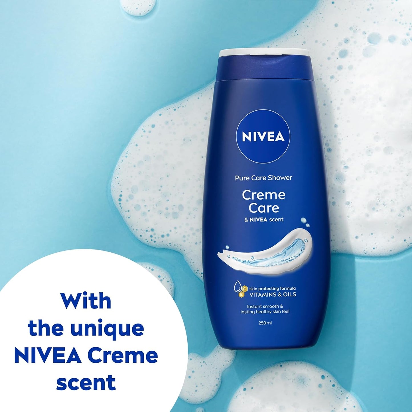 NIVEA Shower Cream - Moisturizing Creme Care Formula | 250 ml