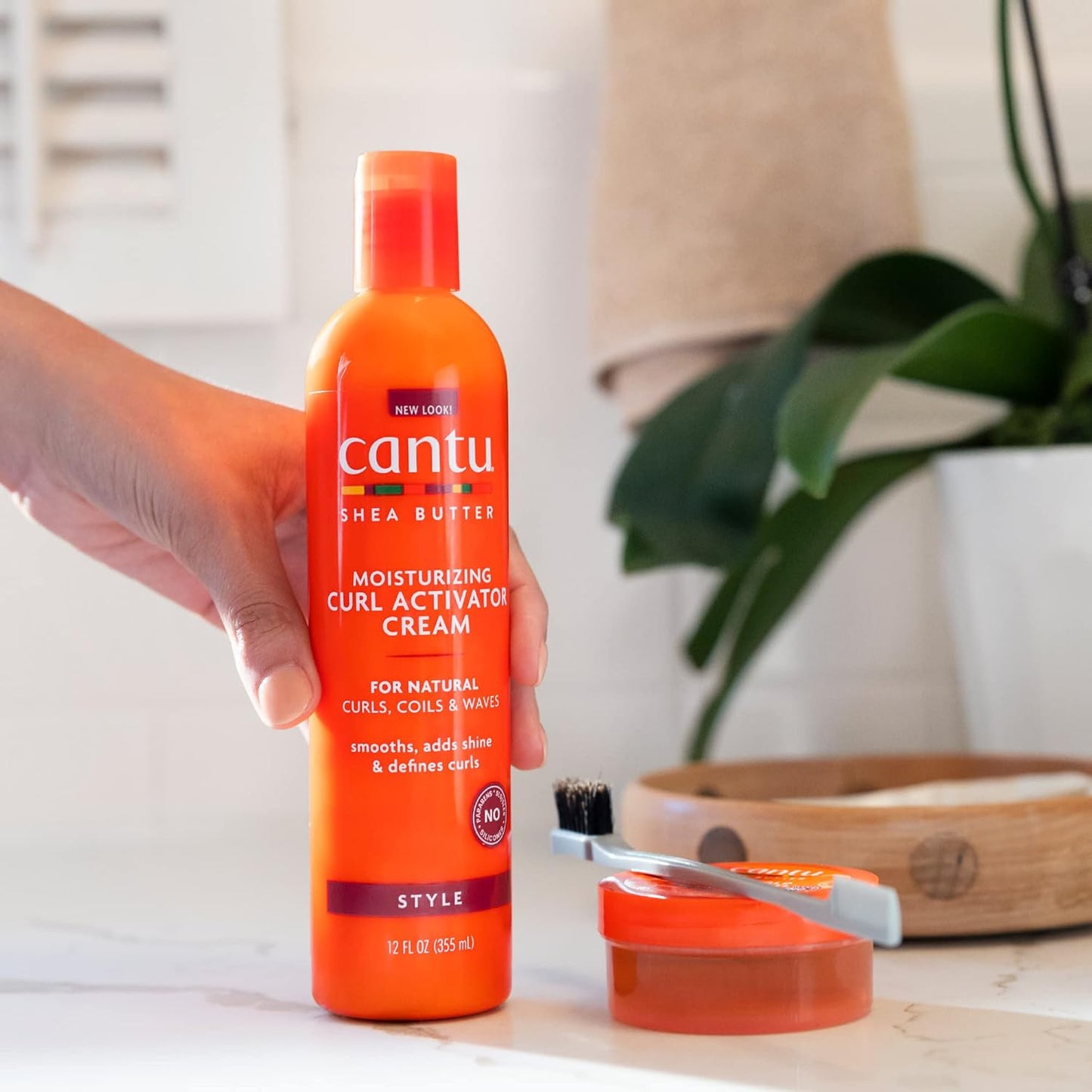 Cantu Natural Hair Styling Gel Stay Extreme Hold Tube, 8 Oz