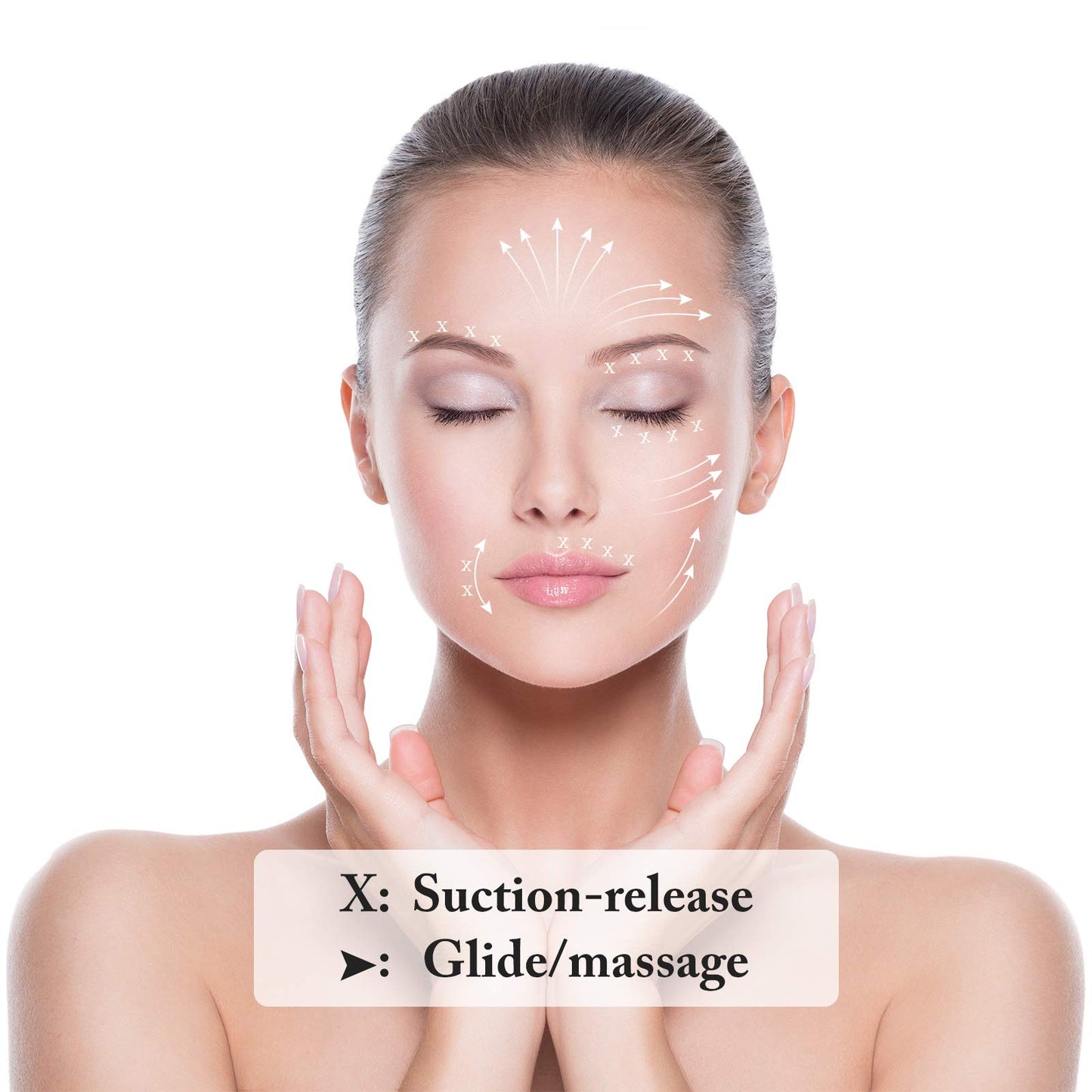 Nuanchu Facial Cupping Cup Black Glass Face Cup Silicone Cupping Massage Vacuum Suction Mug for Body Face Leg Arm Back Shoulder Muscle and Joint Pain(1.5 Inch Diameter)