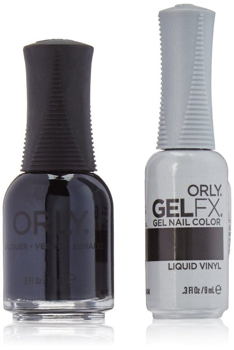 Orly Perfect Pair Matching Lacquer and Gel Duo Kit, Liquid Vinyl