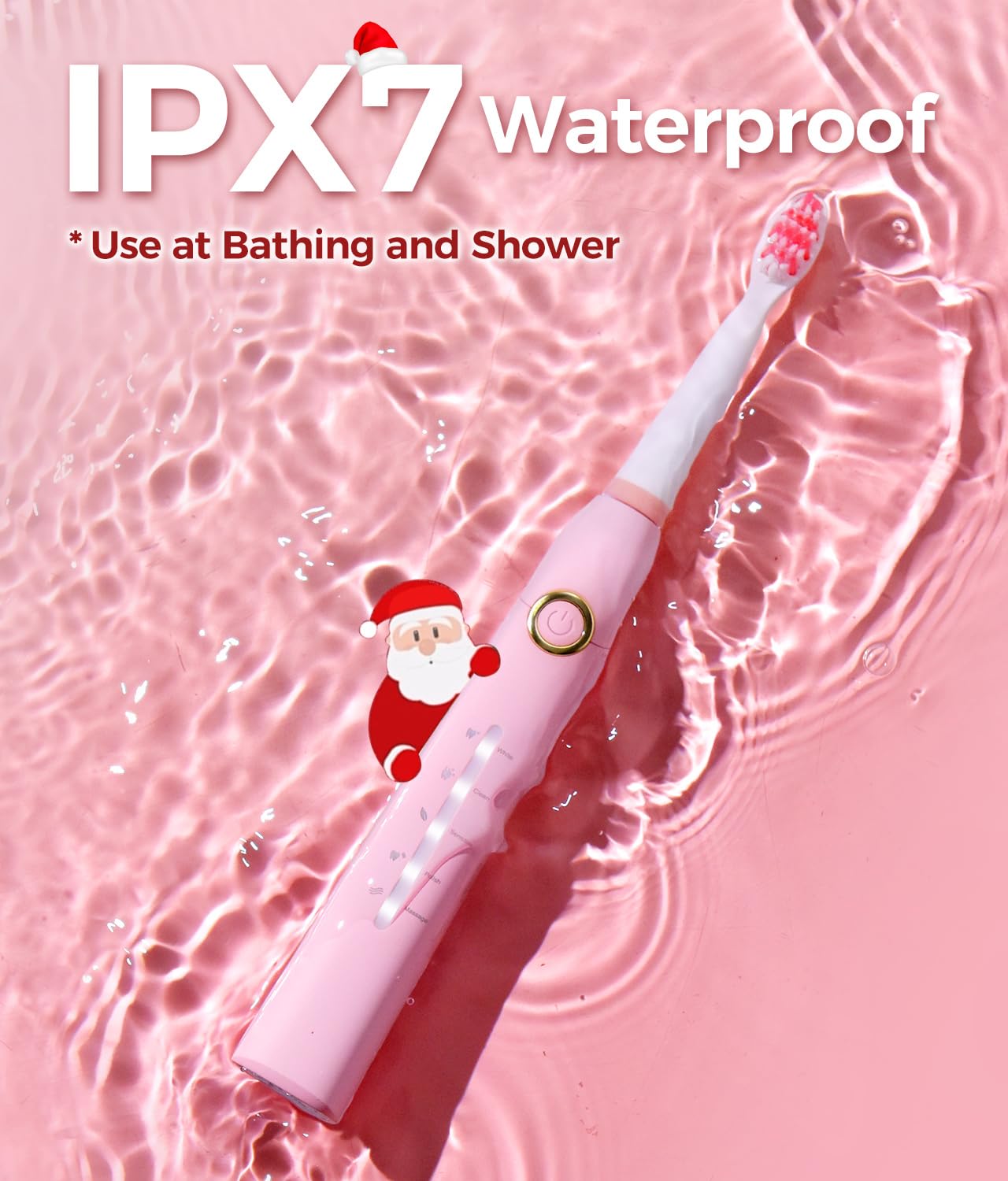 TEETHEORY Electric Toothbrush for Adults with 8 𝐁𝐫𝐮𝐬𝐡 𝐇𝐞𝐚𝐝𝐬, Sonic Electric Toothbrush with 40000 VPM Deep Clean 5 Modes, Rechargeable Toothbrushes Fast Charge 4 Hours Last 30 Days