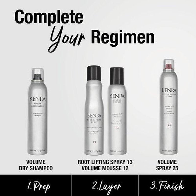 Kenra Volume Dry Shampoo | Oil Absorbing Shampoo | Translucent, Volume-Enhancing Spray | Instantly Refreshes Hair At The Root | Absorbs Oils & Impurities | All Hair Types | 5 oz