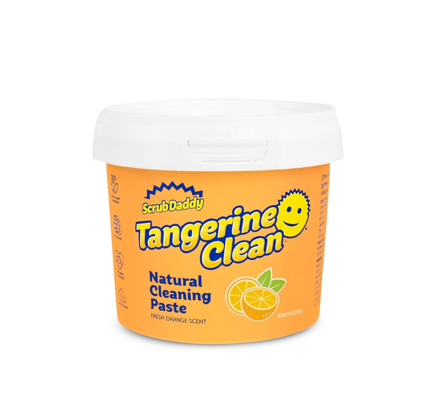 Scrub Daddy Cleaning Bundle - Sponge & Tangerine Paste Set for Effortless Cleaning