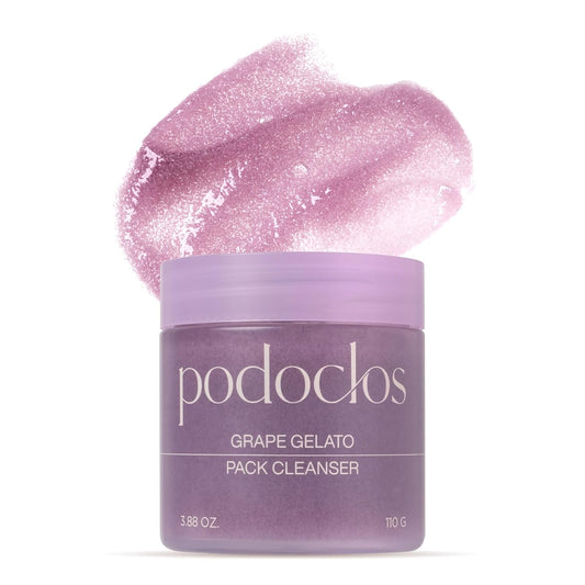 Grape Gelato Pack Cleanser - Exfoliating Face & Body Scrub with Honey Cica™ & Grape Extracts | 3.88 oz