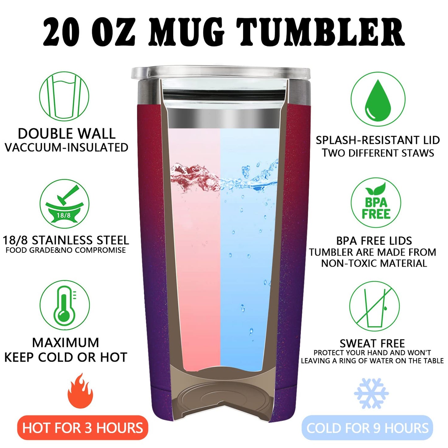 Fufandi Sister Gifts from Sisters - Mothers Day Gifts for sister - Sisters ChristmasBirthday Gift Ideas, Mothers Day Gift - Tumbler Cup