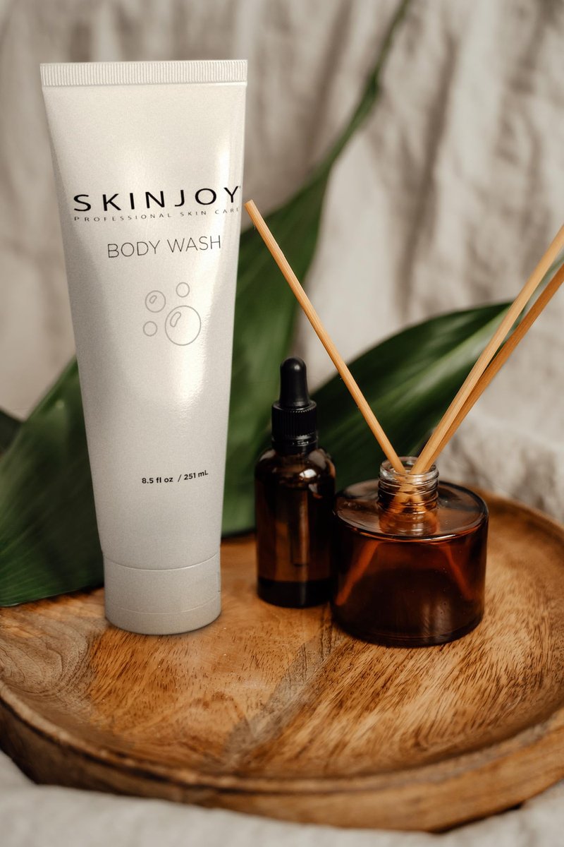 Skinjoy Body Wash Moisturizing Skin Care, Moisturizing Body Wash For Dry Skin, Natural Body Wash, Paraben Free, Phthalate Free, Dye Free - 8.5 Fl Oz