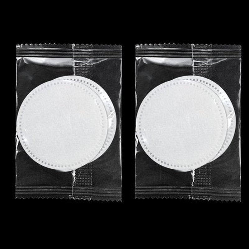 (30 Pcs) Kheoxusa Individually Wrapped Cotton,Individually Wrapped Cotton Pads,Individually Wrapped Cotton Rounds,Cotton Pads for Face Individual Wrap,Hotel Personal Care Kit Sachet Wrap-2pcs pads/set