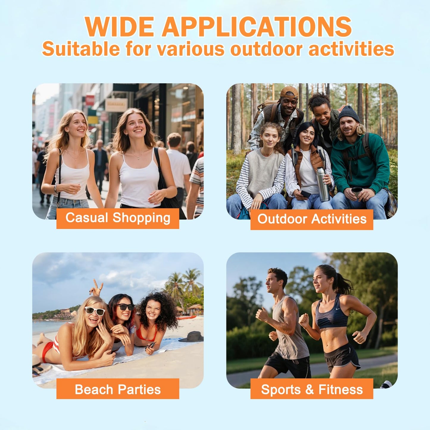 15 Pcs Travel Size Sunscreen, SPF 50, Mini Moisturizing Sunscreen Bulk for Face and Body, Lightweight & Non-Greasy, Sweat-resistant, Travel Size for Summer Beach Vacation, 0.28 OZ/Pack