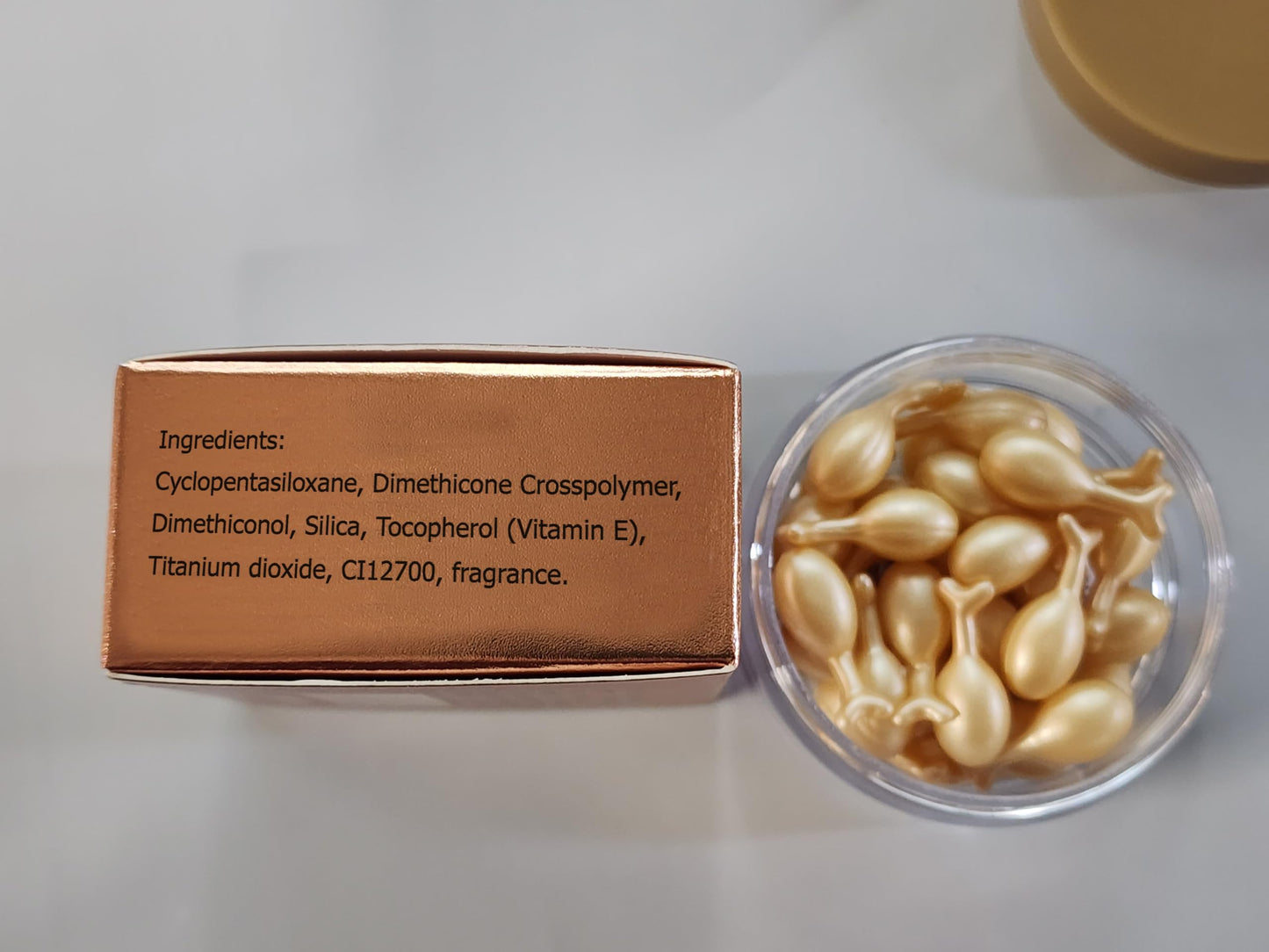 SENANA MARINA Active Skin Repair, Nourishing Anti Aging Night Serum Capsules for Face - Vitamin E, Supports Facial Skin Brightening and Corrects Dark Spots (3)