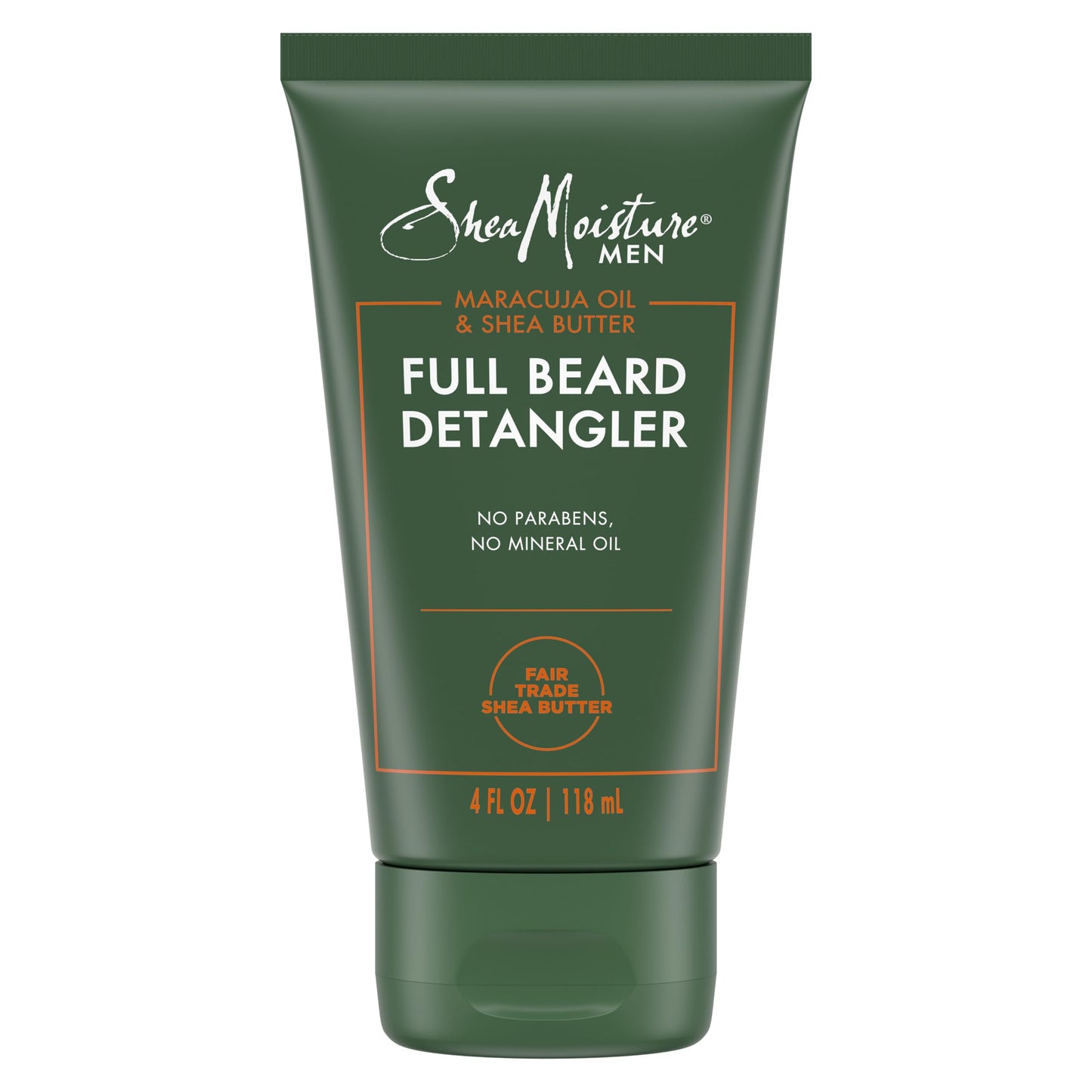SheaMoisture Beard Conditioner, Full Beard Detangler for Full Beards, Maracuja Oil and Shea Butter, Paraben Free, 4 oz