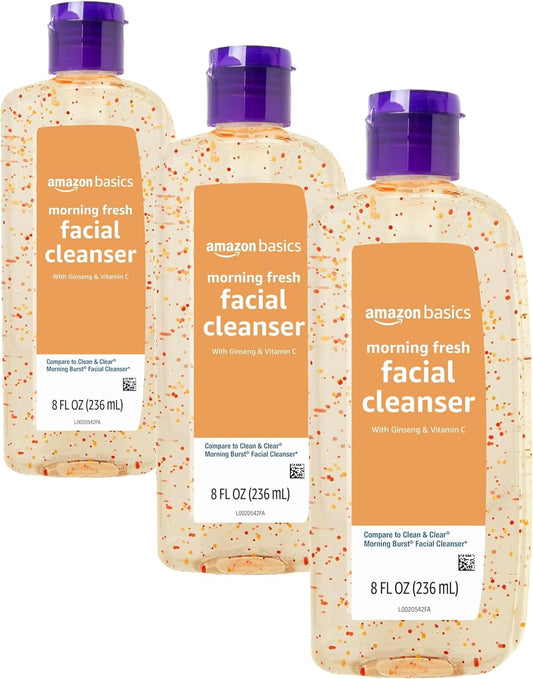 Morning Fresh Facial Cleanser - Ginseng & Vitamin C | 8 fl oz (3-Pack)