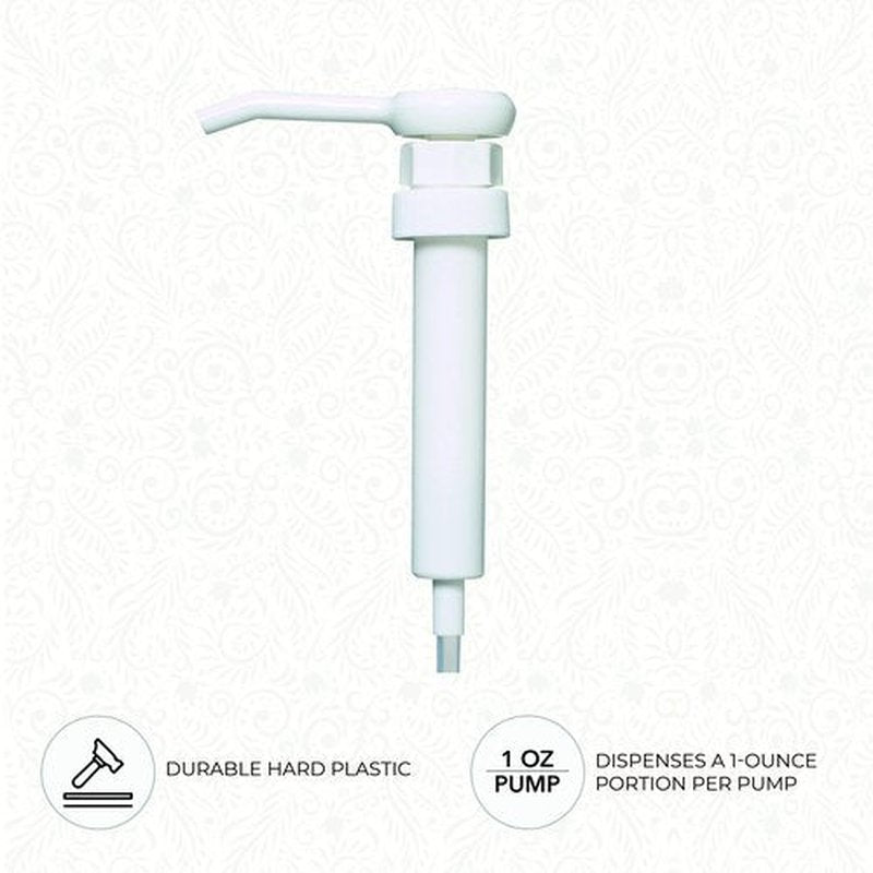 Ginger Lily Farms Premium Gallon Pump, Dispenses One Ounce Per Pump, Fits Most Standard Gallon Bottles and Containers (Pack of 4)