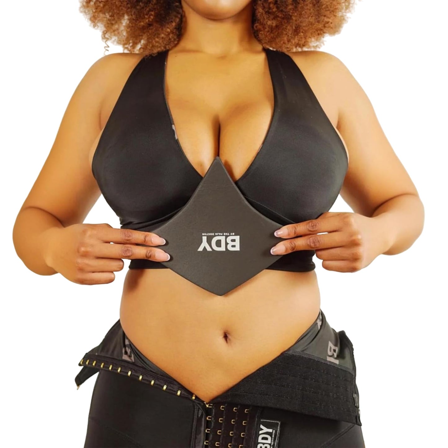 THE FAJA DOCTOR, 3-in-1 Lipo Foam Board, Ab Board Post Surgery Liposuction Recovery, Tummy Tuck Board, FUPA Compression Board, Tabla Abdominal Para Lipo, 15mm Thick Diamond Shape Lipo Board