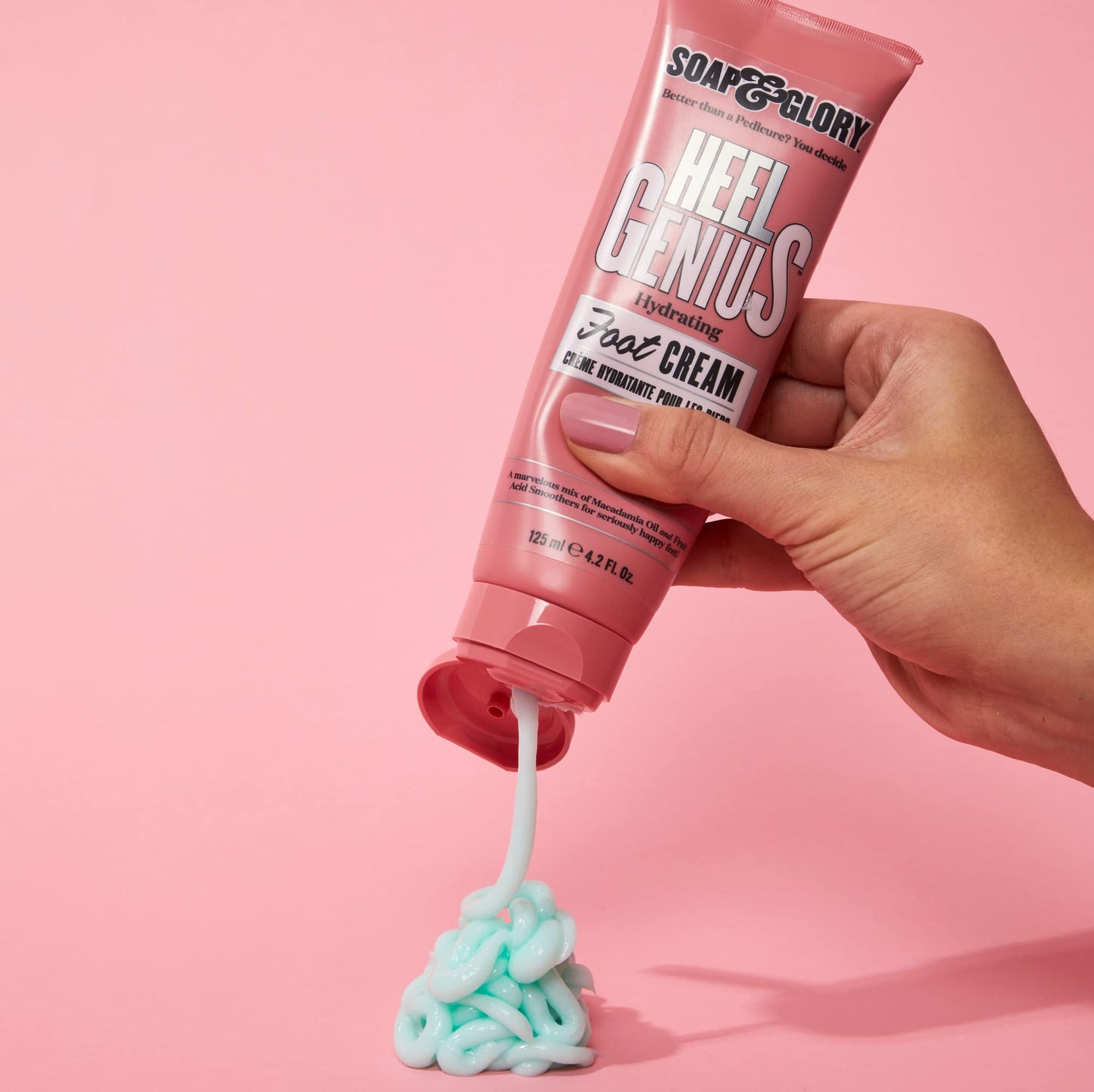 Soap & Glory Hand & Foot Care Duo – Hand Food Hand Cream (125ml) & Original Pink Heel Genius Foot Cream (4.2 oz) – Hydrating Moisturizers for Dry Hands & Feet