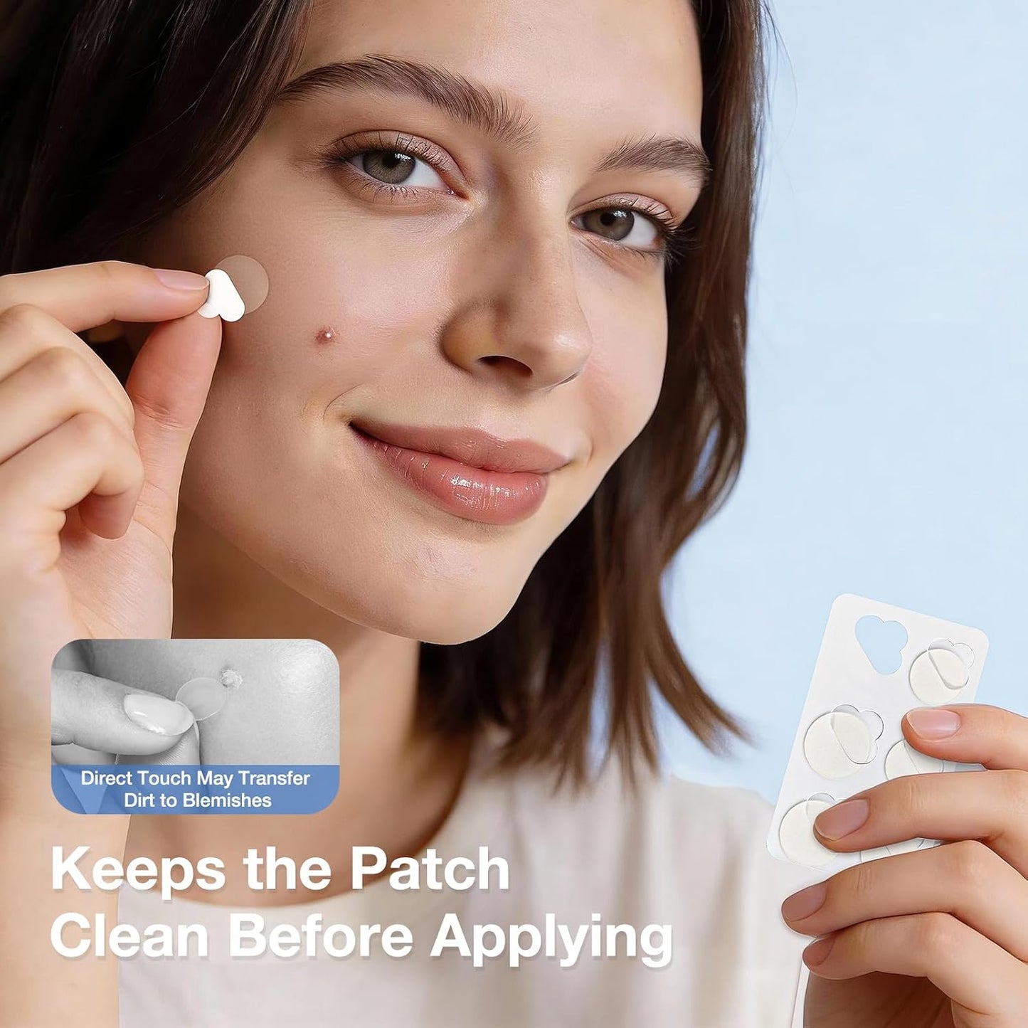 Invisible Daytime Pimple Patch - Ultra-Thin Hydrocolloid Acne Patch for Makeup | 36 Count