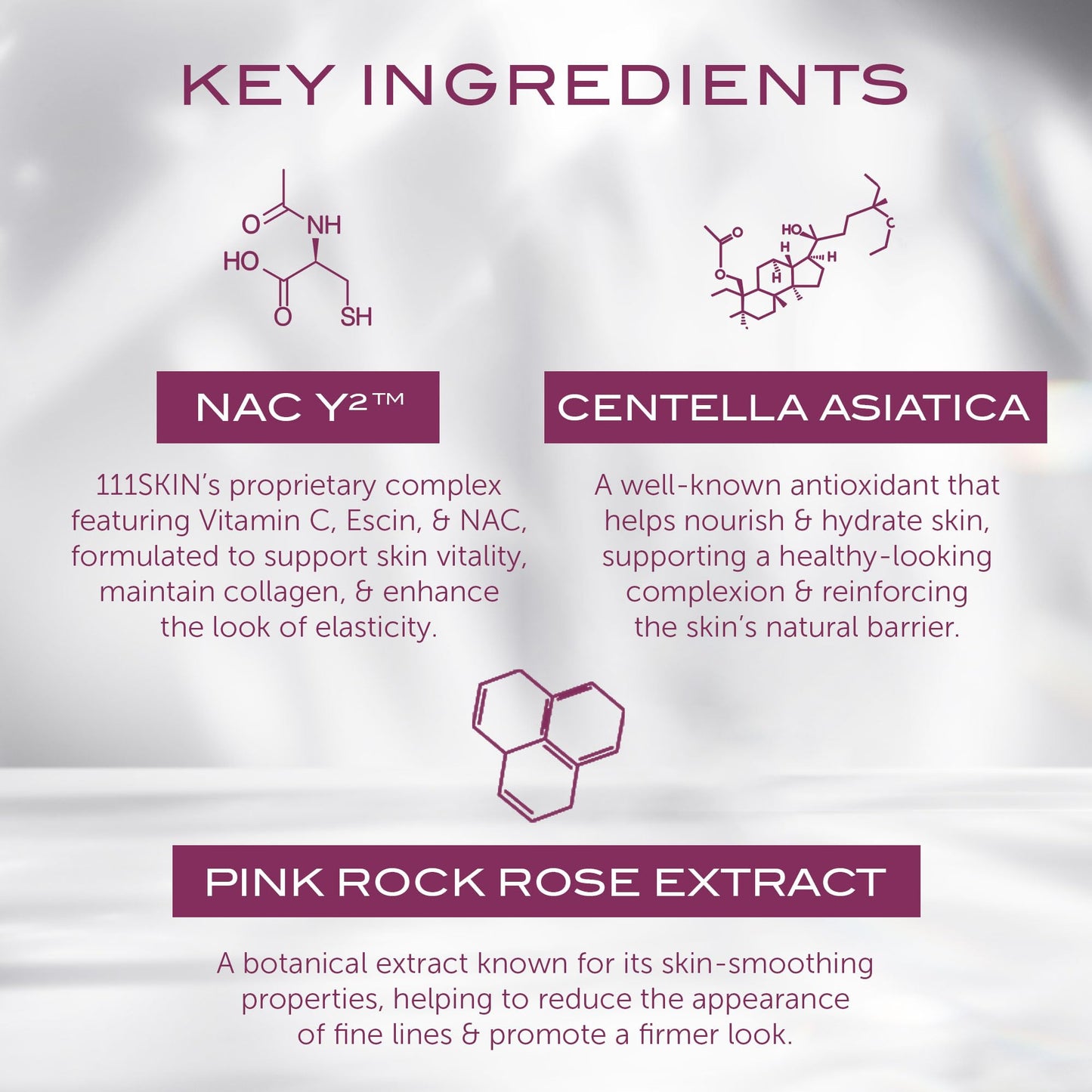 111Skin Travel Size Repair Serum NAC Y2, Face Serum to Reduce Redness, Fine Lines and Wrinkles, Strengthens Skin Barrier, Anti-Aging Facial Serum with Niacinamide and Centella Asiatica, 0.5 Fl. Oz.