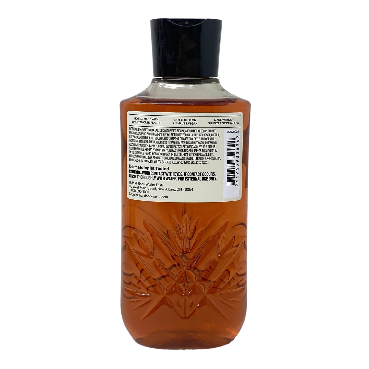 Bath & Body Works Men's Collection Whiskey Toast - 3 Pack of 3-In-1 Hair, Face and Body Wash with a Cabin Spice Bar Soap