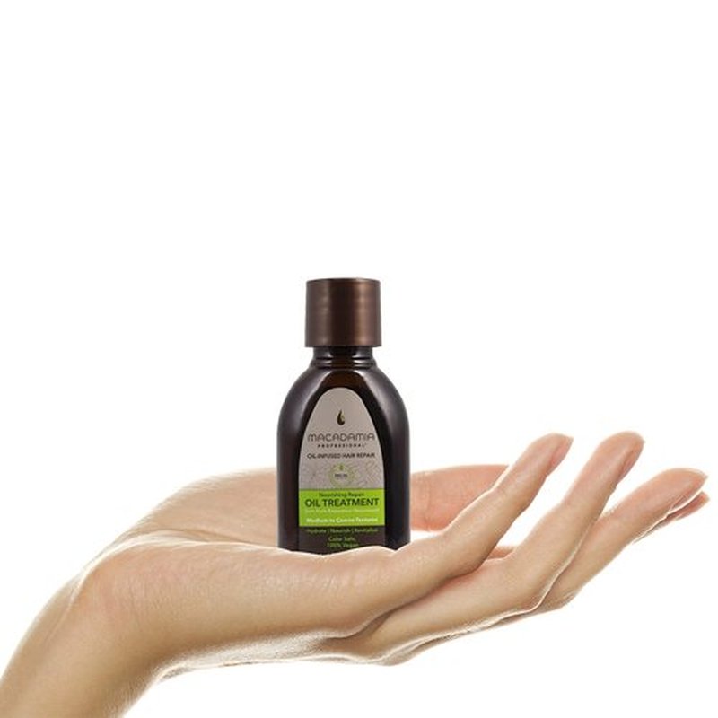 Macadamia Professional Hair Care Sulfate & Paraben Free Natural Organic Cruelty-Free Vegan Hair Products Nourishing Hair Repair Oil Treatment-0.9oz