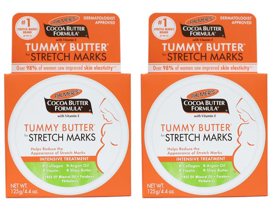Palmer's Cocoa Butter Formula Tummy Butter - 4.4 oz (Pack of 2) by E.T. Browne Drug Co, Inc