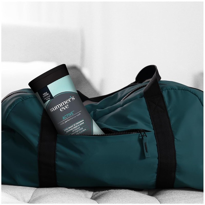Active Daily Performance Feminine Wash - pH-Balanced Body Wash for Women | Eucalyptus & Peppermint, 12 Fl Oz