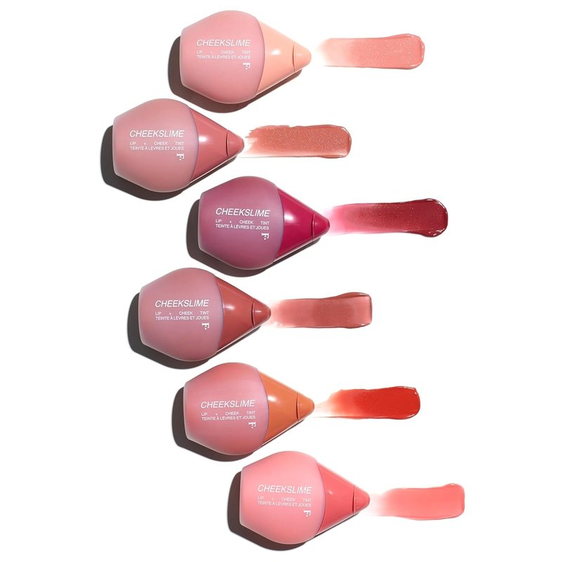 Freck Beauty Cheekslime Lip and Cheek Tint - Long-Lasting Liquid Cream Blush, Soft Rust, 15ml