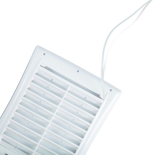 Zadro Rechargeable Led Lighted Fogless Shower Shaving Mirror, White, 1 Count (ZWTAR20W)