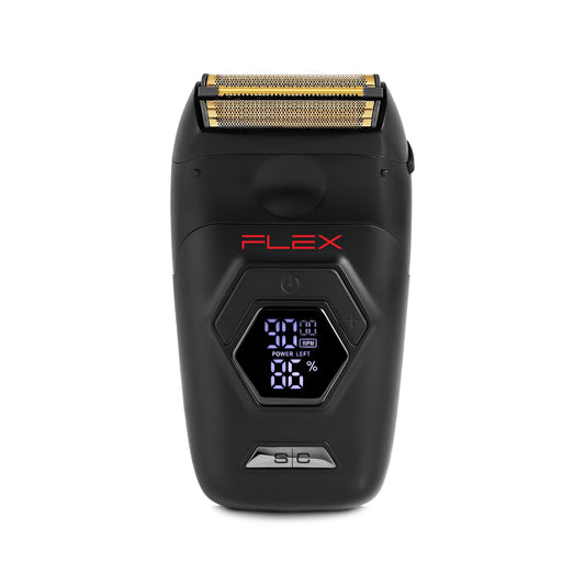 StyleCraft Flex Titanium Foil Shaver – Smooth Cordless Shaving with Super-Torque Motor, Digital LCD Display, and Micro-Trimmer Blade