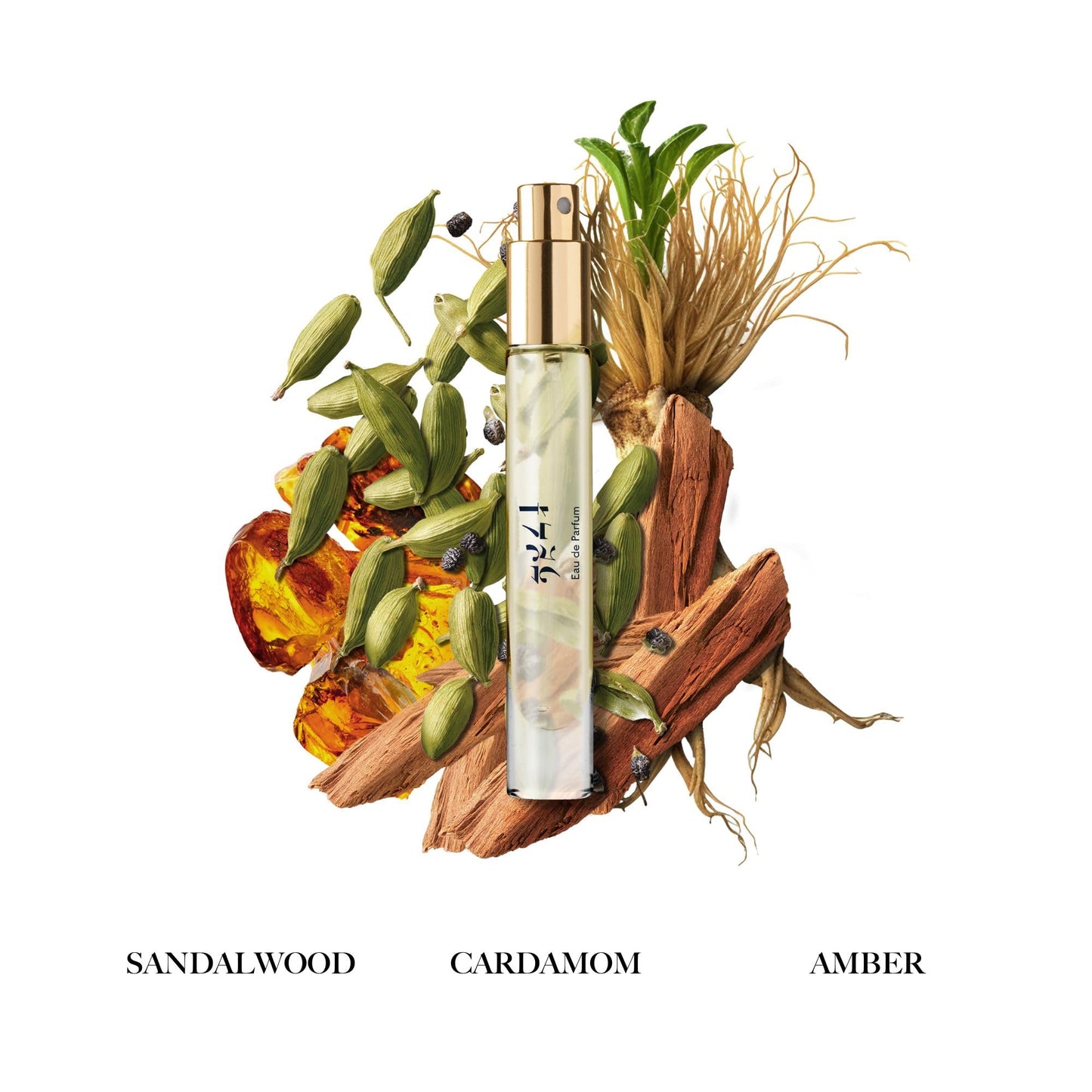 Caswell-Massey 2571 Eau de Parfum Spray, Warm Sandalwood & Bergamot Scent, Fragrance for Men & Women, Made in USA, 0.25 oz