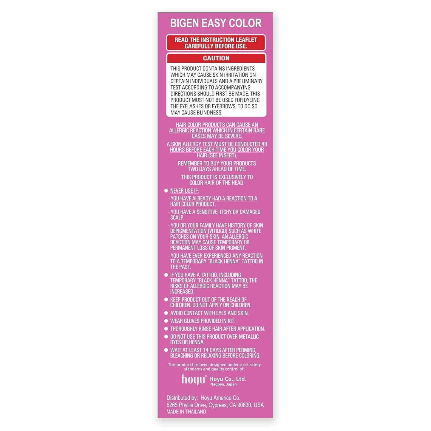 1N Bigen Easy Color for Women Natural Black-New Formula, New Look - 3 Pack