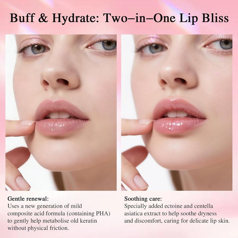 PHA 5% Lip Exfoliator - Gentle Salicylic Acid Formula for Overnight Hydration | 0.5 fl oz (15 mL)