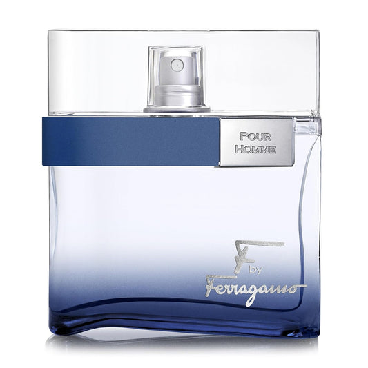 Salvatore Ferragamo F Free Time Eau De Toilette Spray for Men, 3.4 Ounce