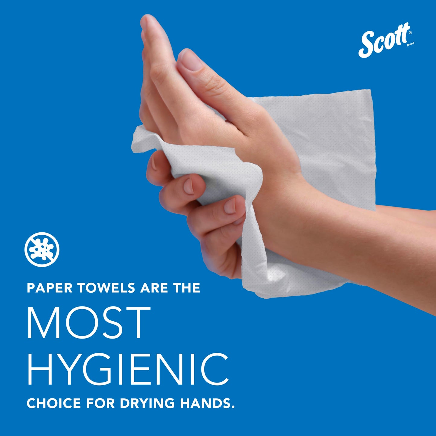 Scott Professional Universal 100% Recycled Fiber Hard Roll Paper Towels, Bulk (56158), Hardwound 1.5" Core, Absorbency Pockets, Compressed, White (6 Rolls at 800' Each, 4,800'/Case)