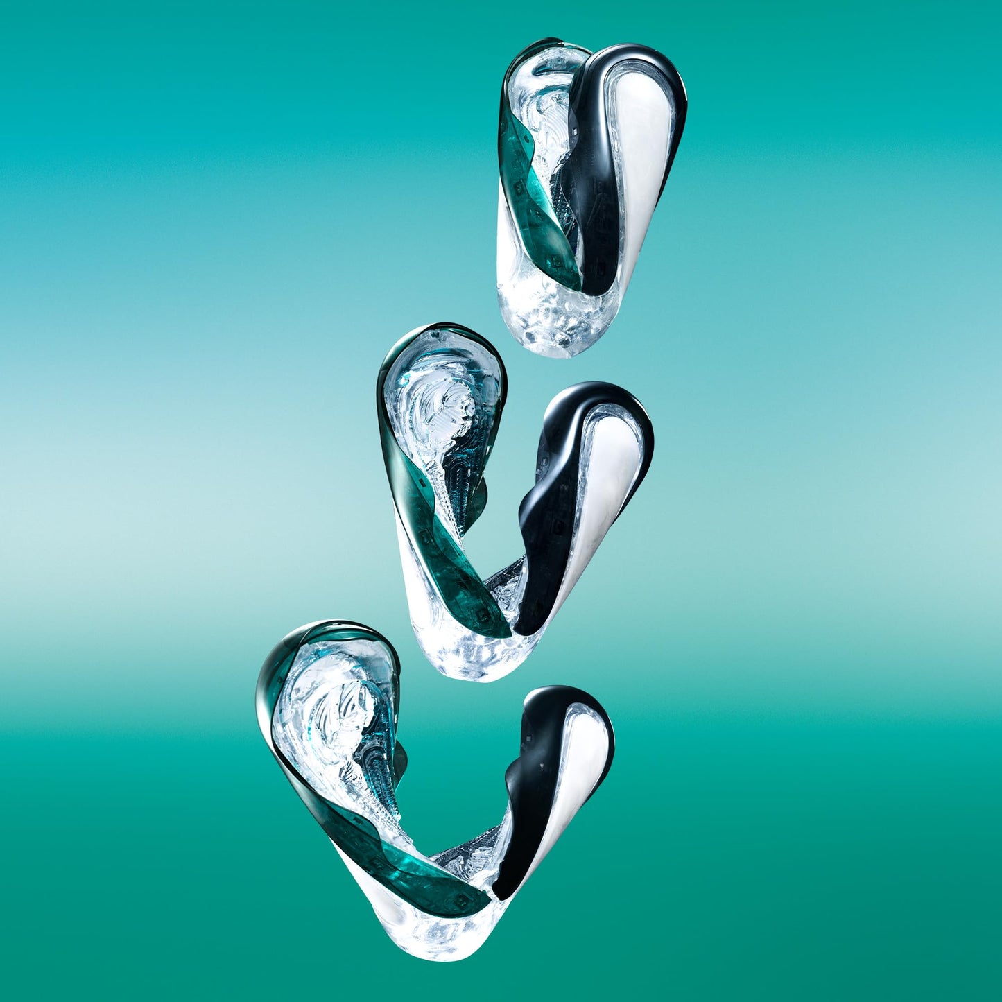 TENGA FLIP 360 Aurora Green – Luxuriously Soft Male Masturbator Sleeve, Enveloping 360° Stroker Adult Sex Toy for Men
