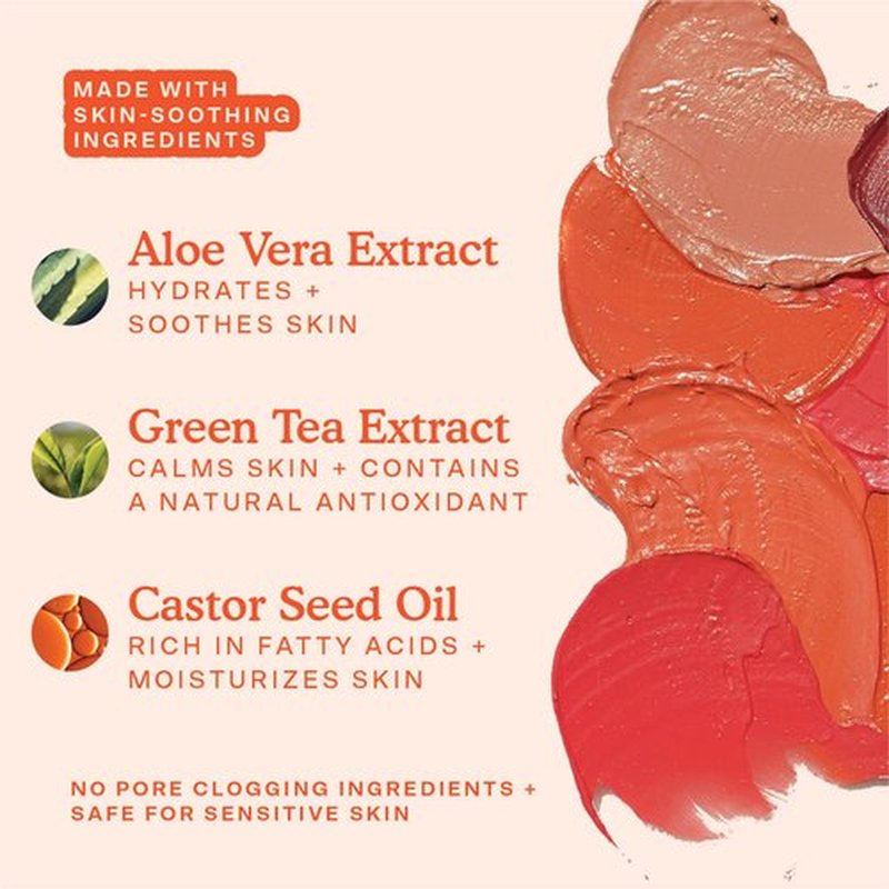 Tower 28 Beauty BeachPlease Cream Blush for Cheeks and Lips - Multi-Purpose Lip and Cheek Tint in Sun-Kissed Peach Blush - for Sensitive Skin – Color RUSH HOUR, Luminous Finish