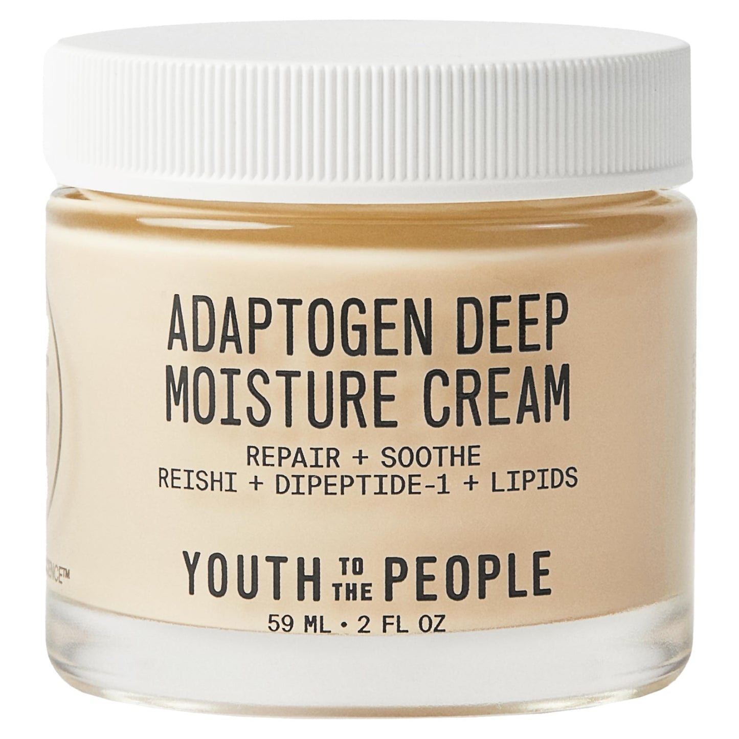 Youth To The People Adaptogen Skin Repairing Peptide Face Cream (2 oz)