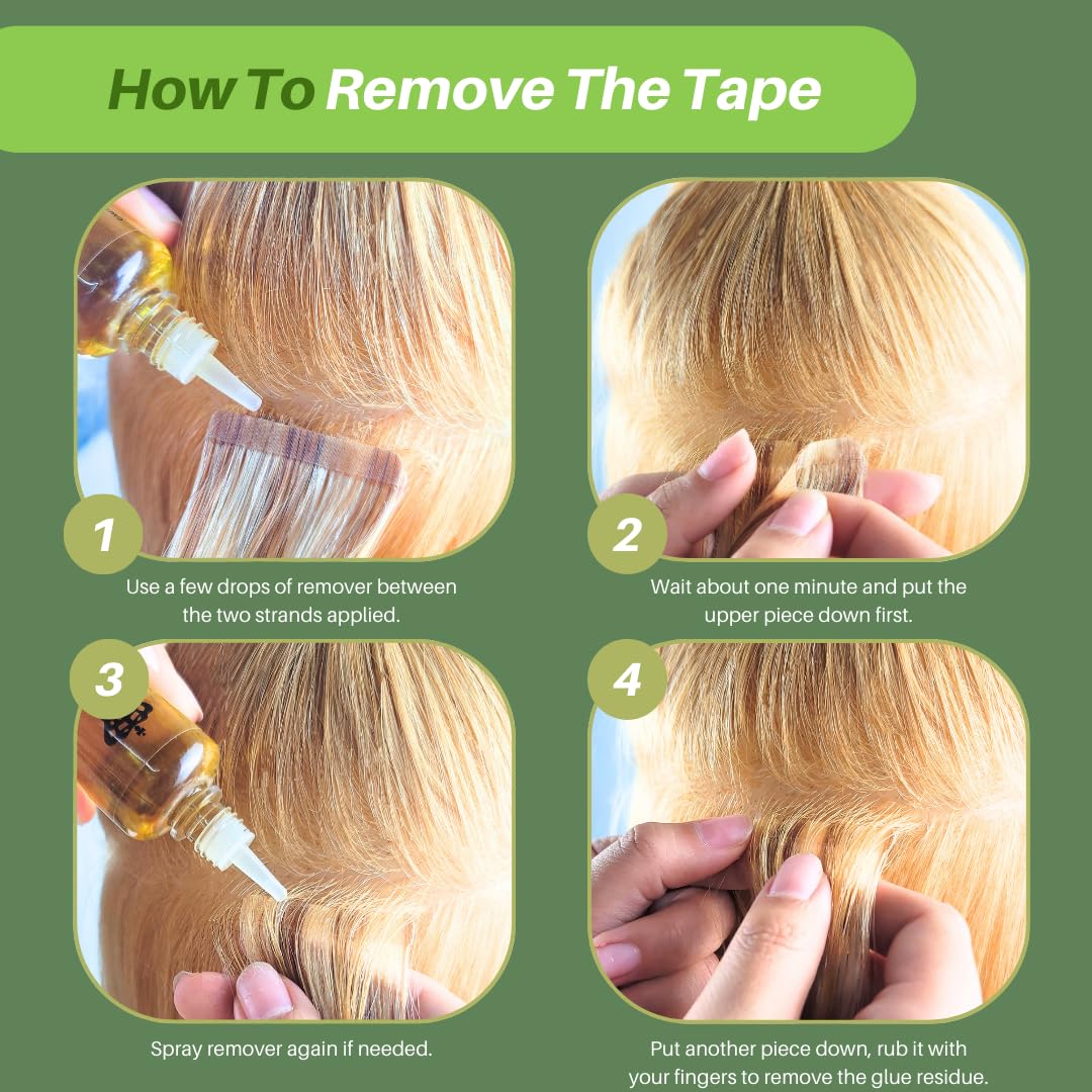 Brown Blonde Tape In Hair Extensions Human Hair Seamless Hair Extensions Tape In Real Human Hair