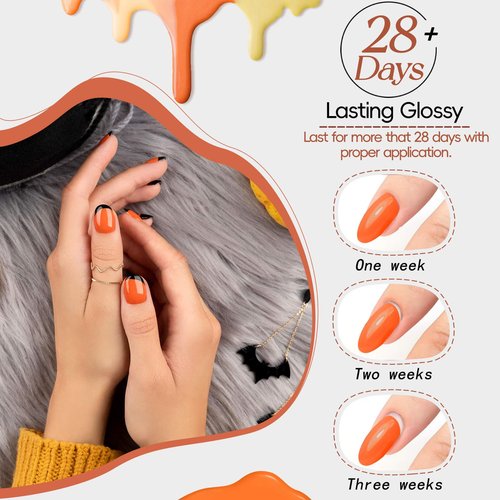 PHOENIXY Gel Nail Polish Kit with U V Light 48W, 56 Pcs 108 Effect Gel Nail Kit Base Glitter Top Coat Gel Nail Polish Set Manicure Tools Gifts for Women