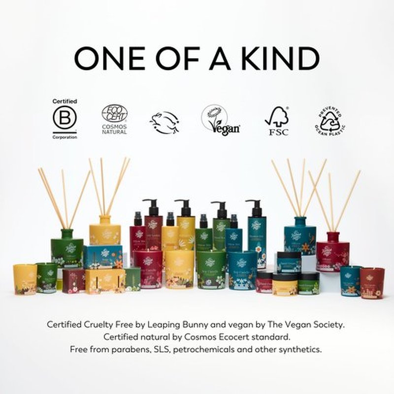 The Handmade Soap Company Hand Wash, Coriander Seed, Geranium, & Vetiver Liquid Hand Soap, Natural Liquid Soap, Moisturizing Hand Soap, Cruelty Free & Vegan Hand Soap, 8.5fl oz