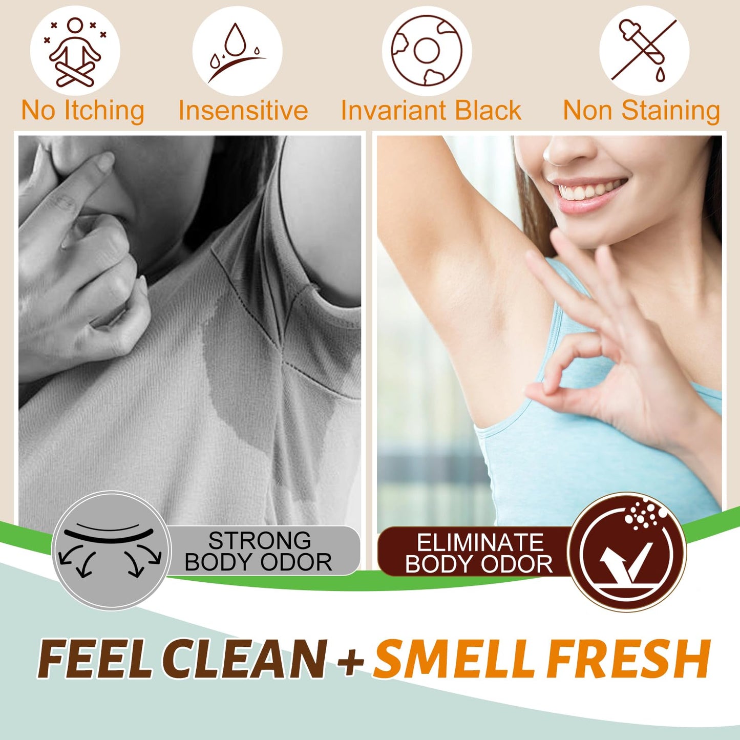yonisayo Persimmon Body Wash for Old People Smell, Natural Deodorant Bar Soap for Strong Odor Smelly Feet Remove,Deep Cleansing Body Deodorizing with Persimmon Extracts
