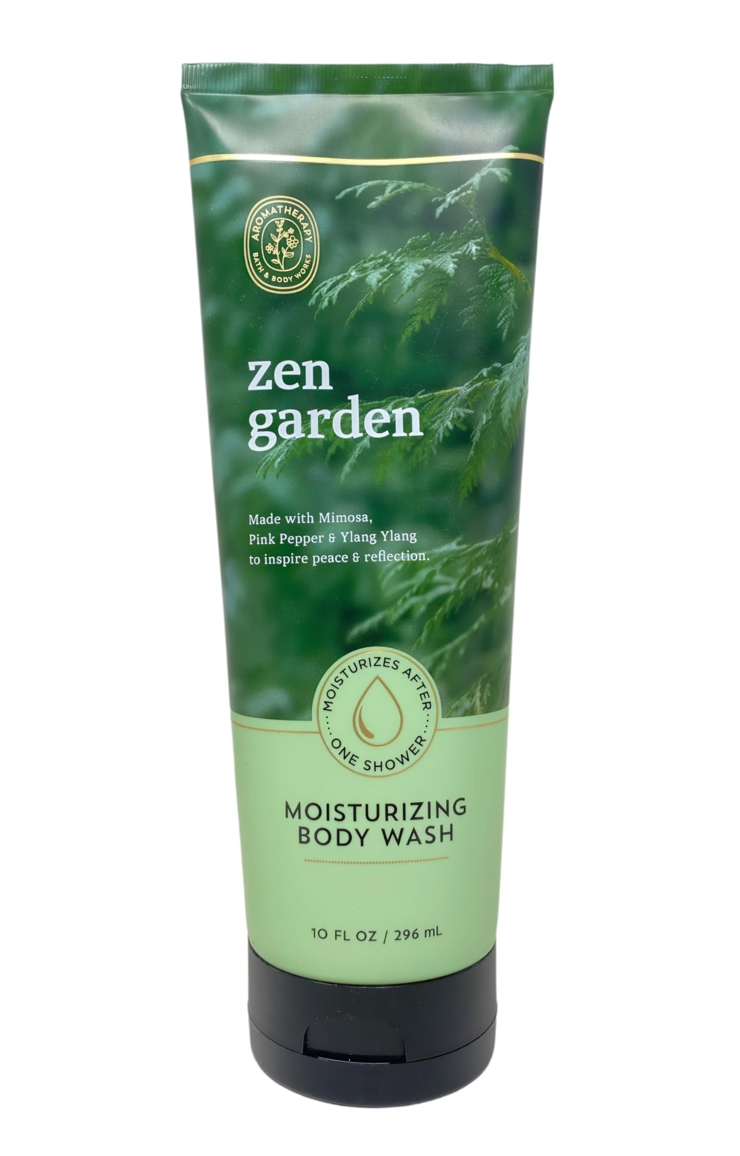 Bath & Body Works Aromatherapy Zen Garden 2 Moisturizing Body Washes with an Aloe Vera Sample Soap