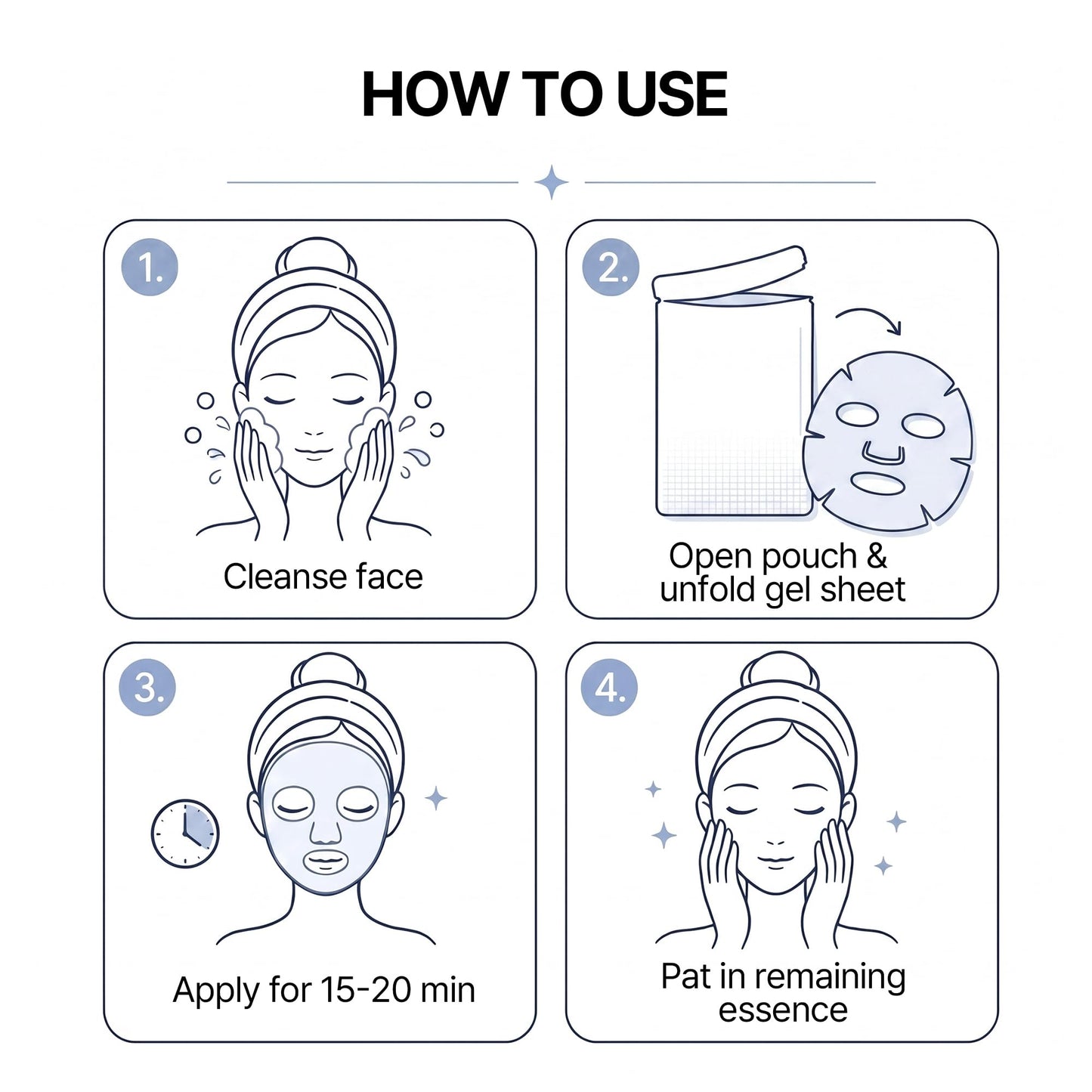 AIDA Glutathione Brightening Facial Mask, Glow Skin & Dark Spot Care, 99.4% Pure Glutathione Liposomes, Hydrating Korean Sheet Mask for Uneven Skin Tone, Korea Skincare,1.34oz(38g) 4EA