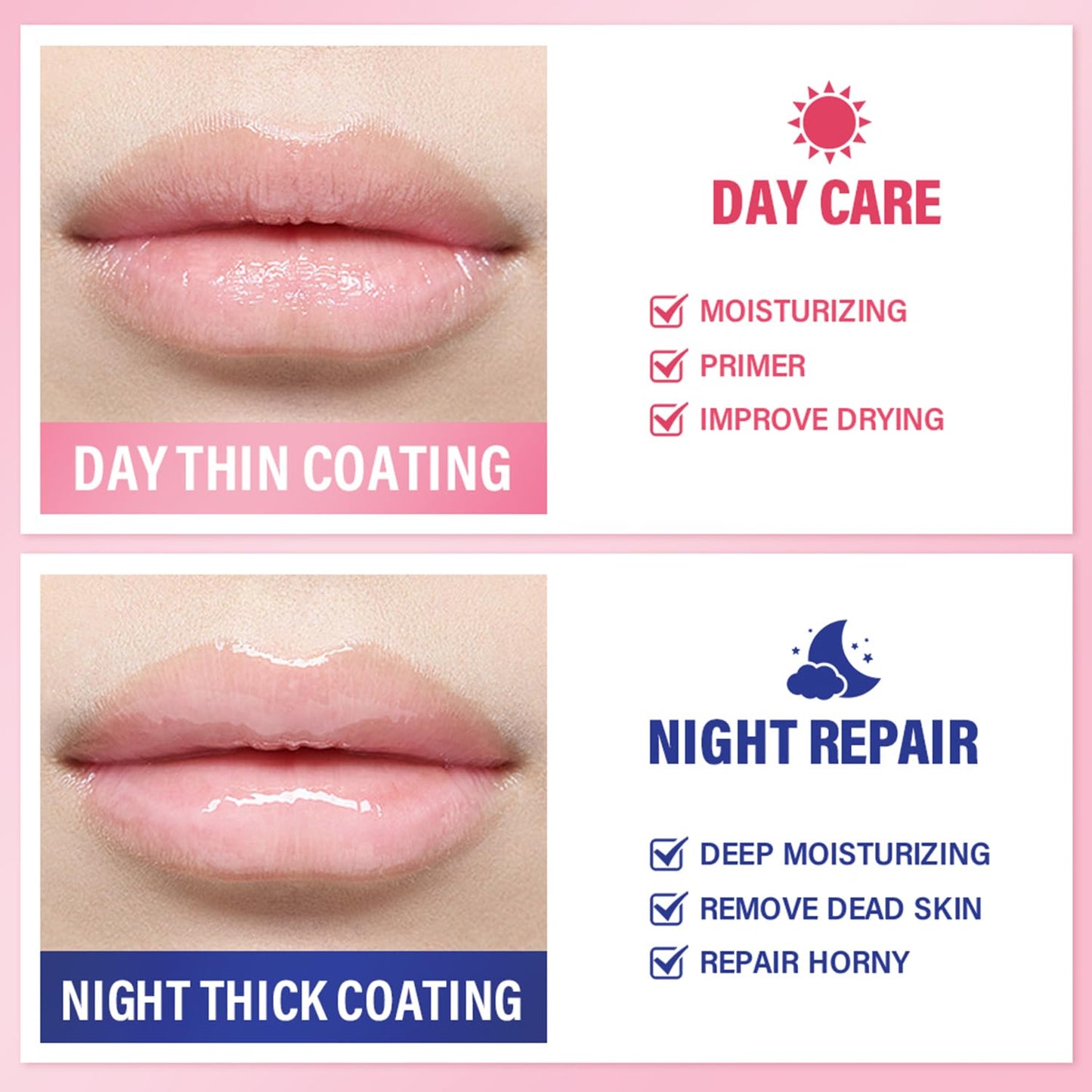 New 4 PCS Bee Lip Balm Lip Mask Honey Pot,Propolis Sleeping Lip Mask Overnight Moisturizing Lip Balm with Stick,Hydrating Prevention Dry and Cracked,Reduce Lip Lines,Fruit Lip Scrubs Exfoliator.