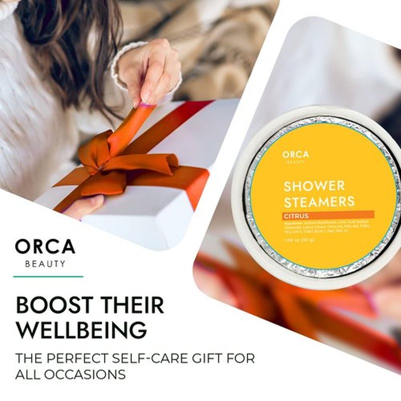 Shower Steamers Aromatherapy - Relaxation Gifts for Women, Shower Bombs, Unique Spa Gifts Shower Tablets, Stocking Stuffers for Women & Men (Energizing Scent 8PC)