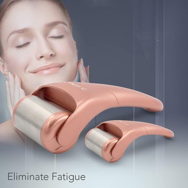 Dr.roller Ice Roller, Ice Roller for Face Freeze Massager, Ice Face Roller, Face Ice Roller Skin Care Tool for Reduce Pain Relief and Minor Injury, Relieve Puffiness (Stainless Steel)