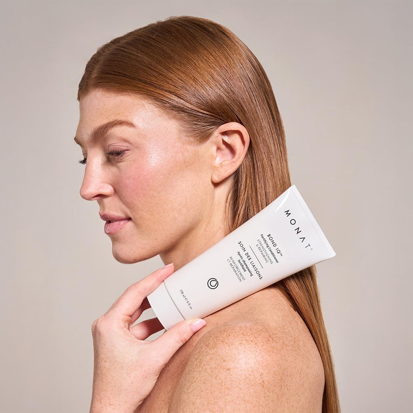 MONAT BOND IQ™ Fortifying Conditioner – Strengthening & Repairing Formula for Softer, Smoother Hair - Restores Resilience, Reduces Breakage, Boosts Shine & Manageability – 178 ml / 6 fl oz
